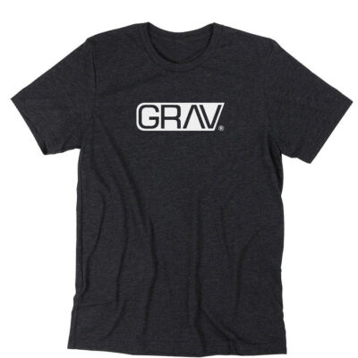 GRAV Heather Black Logo T-Shirt