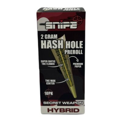 Snipe THCP Blend 2g Hash Hole Preroll - Secret Weapon (Hybrid)