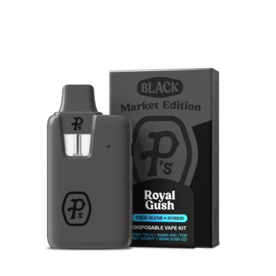 Pushin P's Black Market Disposable Vape Kit 1g THCH Blend - Royal Gush (Hybrid)