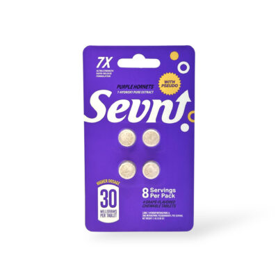 Sevn 7-Hydroxy + Pseudo Purple Hornets 30mg Tablets - Grape