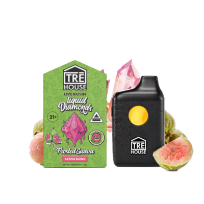 TRĒ House Liquid Diamonds Live Rosin Vape Pen – 3.5g