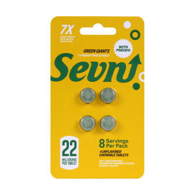 Sevn 7-Hydroxy + Pseudo 22mg Tablets 4ct