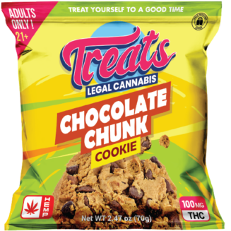 Tillmans Tranquils Treats' - THC Cookie Chocolate Chunk – 100mg
