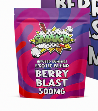 Smak'd Exotic Blend Gummies | 500mg