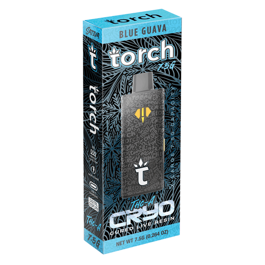 Torch CRYO THC-A Cured Live Resin - 7.5G - Blue Guava - Sativa 2