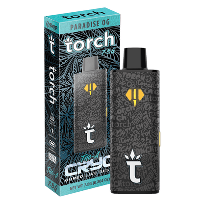 Torch CRYO THC-A Cured Live Resin - 7.5G - Paradise Og - Hybrid
