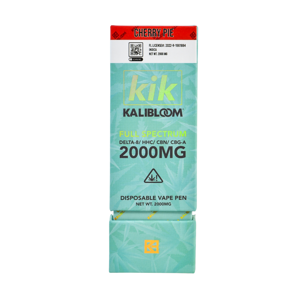 Kalibloom Kik 2000MG Full Spectrum Delta 8 + HHC + CBN - CBG-A Disposable