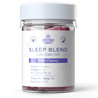 Destino Farms CBD Sleep Blend Wild Cherry 630mg