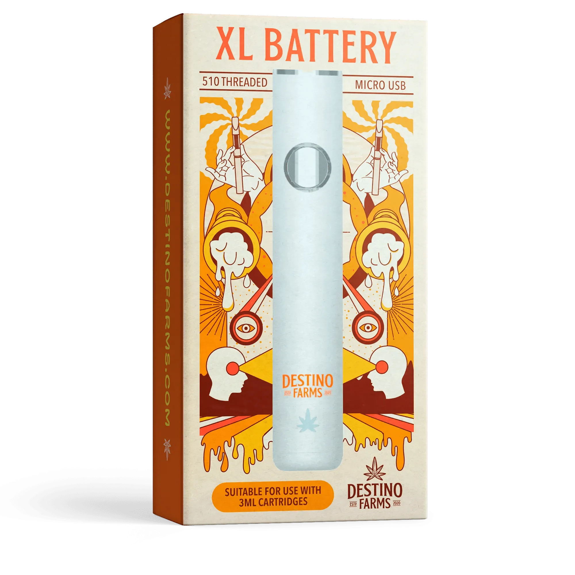 Destino Farms XL 510 Threaded Battery