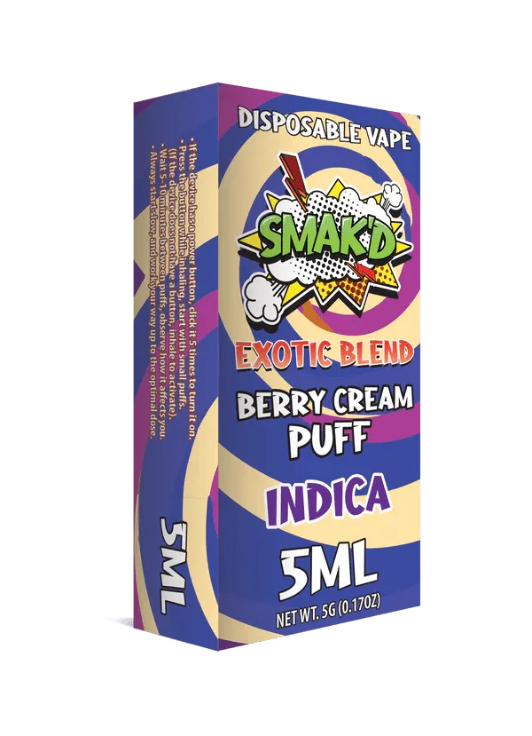 TKO Smak'd Exotic Blend Disposable THC Vape I 5ML