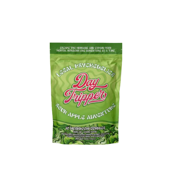 DayTripper Legal Psychedelics Mushroom Gummies 10ct - Sour Apple Adventure