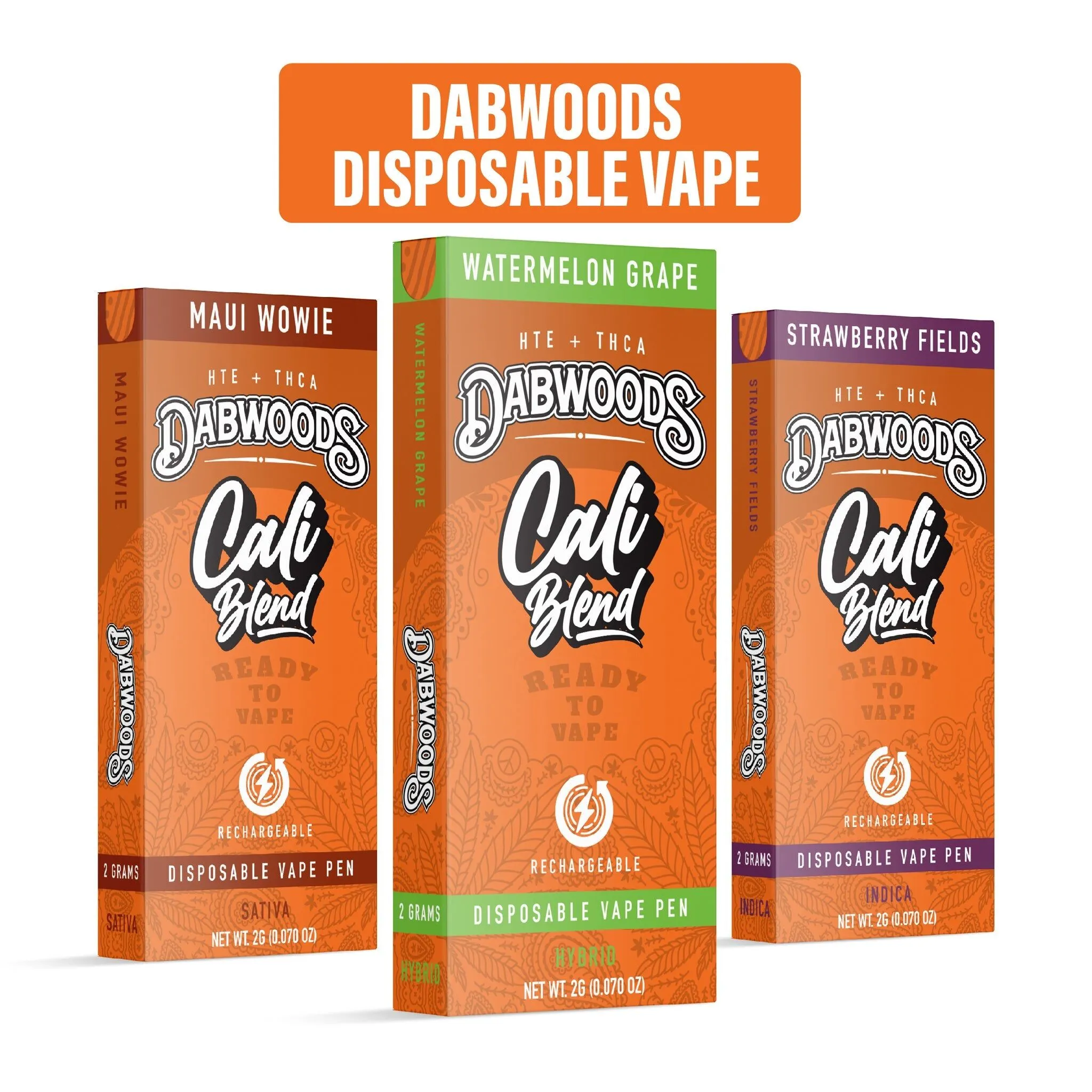 Dabwoods Disposable Vape - THCA 2g