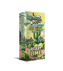 TKO Smak’d Exotic Blend Disposable THC Vape - 5ML - Desert Lime