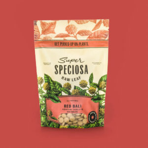 Super Speciosa bag of Red Bali Kratom tablets. Buy kratom online today!