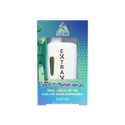 Delta Extrax 4.5G Adios Blend Disposable - Ghost Train Haze (Sativa)