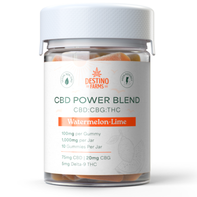 Destino Farms CBD Power Blend Gummies 630mg