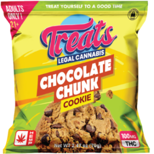 Tillmans Tranquils Treats' - THC Cookie Chocolate Chunk – 100mg