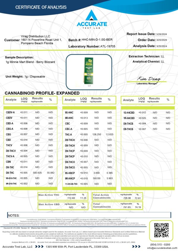 Hidden Hills “Mini Mart” 1G THC-A Disposable