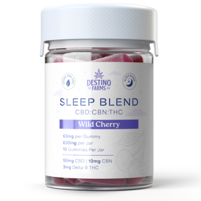 Destino Farms CBD Sleep Blend Wild Cherry 630mg