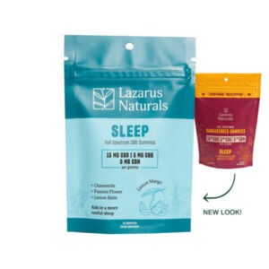 Lazarus Naturals CBD Gummies Cannabinoid Sleep 10ct