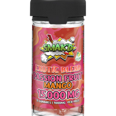 SMAK'D Exotic Blend Gummies - Passion Fruit Mango