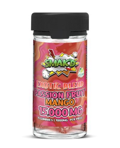 SMAK'D Exotic Blend Gummies - Passion Fruit Mango