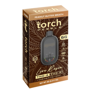 Torch Live Resin 6G Pebble Disposable - Peanut Butter Breath (Hybrid)2