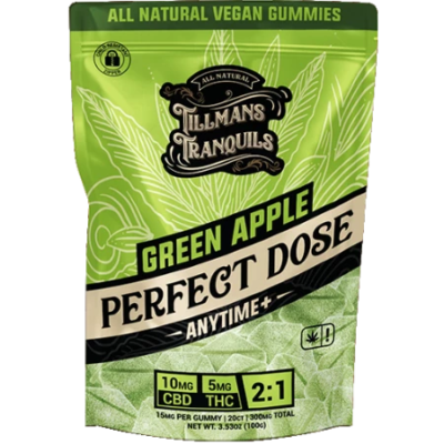 Tillman Tranquils CBD:THC Gummies Green Apple