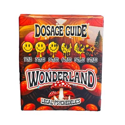 Wonderland Orange Dream Legal Psychedelic Mushroom Dots 10 count