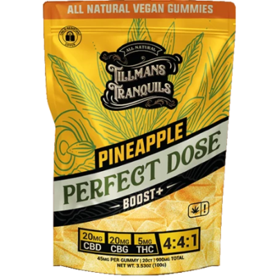 Tillman Tranquils CBD:CBG:THC Gummies Pineapple