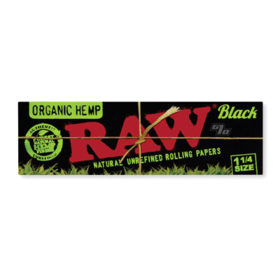 RAW Black Organic Rolling Papers