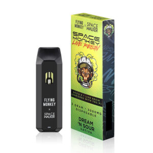 Space Monkey Live Resin Delta 8 Disposable | 3g