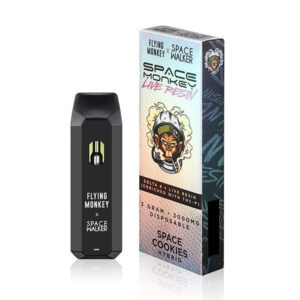 Space Monkey Live Resin Delta 8 Disposable | 3g