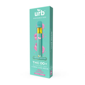 Urb THC Infinity+ Disposable 3ML - Pink Cookies (Indica/Hybrid)