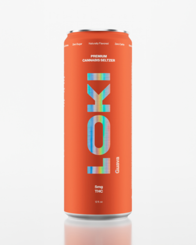 LOKI Premium 5mg THC Infused Seltzer - Guava Paradise