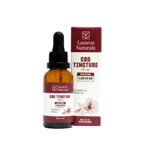 Lazarus Naturals CBD Tincture, 300MG/ML - Strawberry Hibiscus