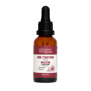 Lazarus Naturals CBD Tincture, 300MG/ML - Strawberry Hibiscus1