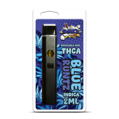 SMAK'D THC Diamond Blend Disposable 2ml - Blue Runtz (Indica)