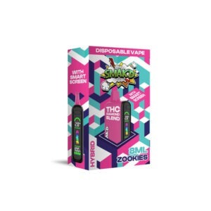 SMAK'D THC Diamond Blend Disposable 8ml - Zookies (Hybrid)