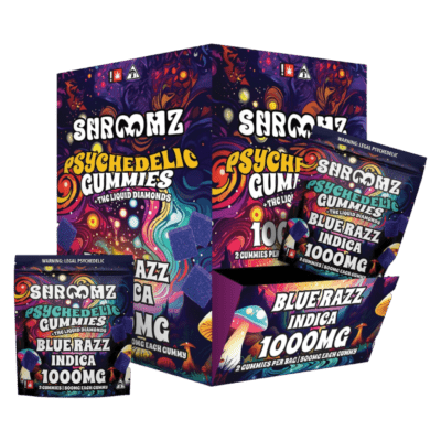 Shroomz Psychedelic THC Liquid Diamond Gummies – 1000MG