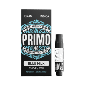 Half Bak’d Primo 1g Cartridges - Blue Milk (Indica)