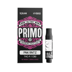 Half Bak’d Primo 1g Cartridges - Pnk Rntz (Hybrid)