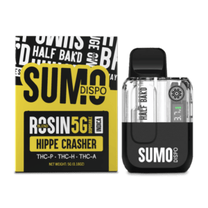 Half Bak'd Sumo Disposables 5G Live Rosin - Hippe Crasher (Indica)