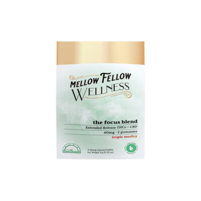 Mellow Fellow Wellness 2ct Gummies - The Focus Blend