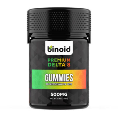 Binoid Premium Delta 8 THC Gummies - Mixed Fruit