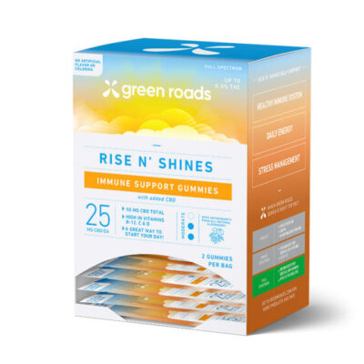 Rise N Shine Immune Support CBD Gummies with Vitamin D